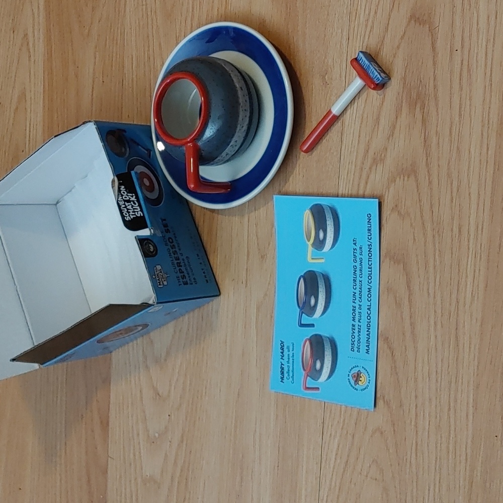 The Curling Rock Espresso Set